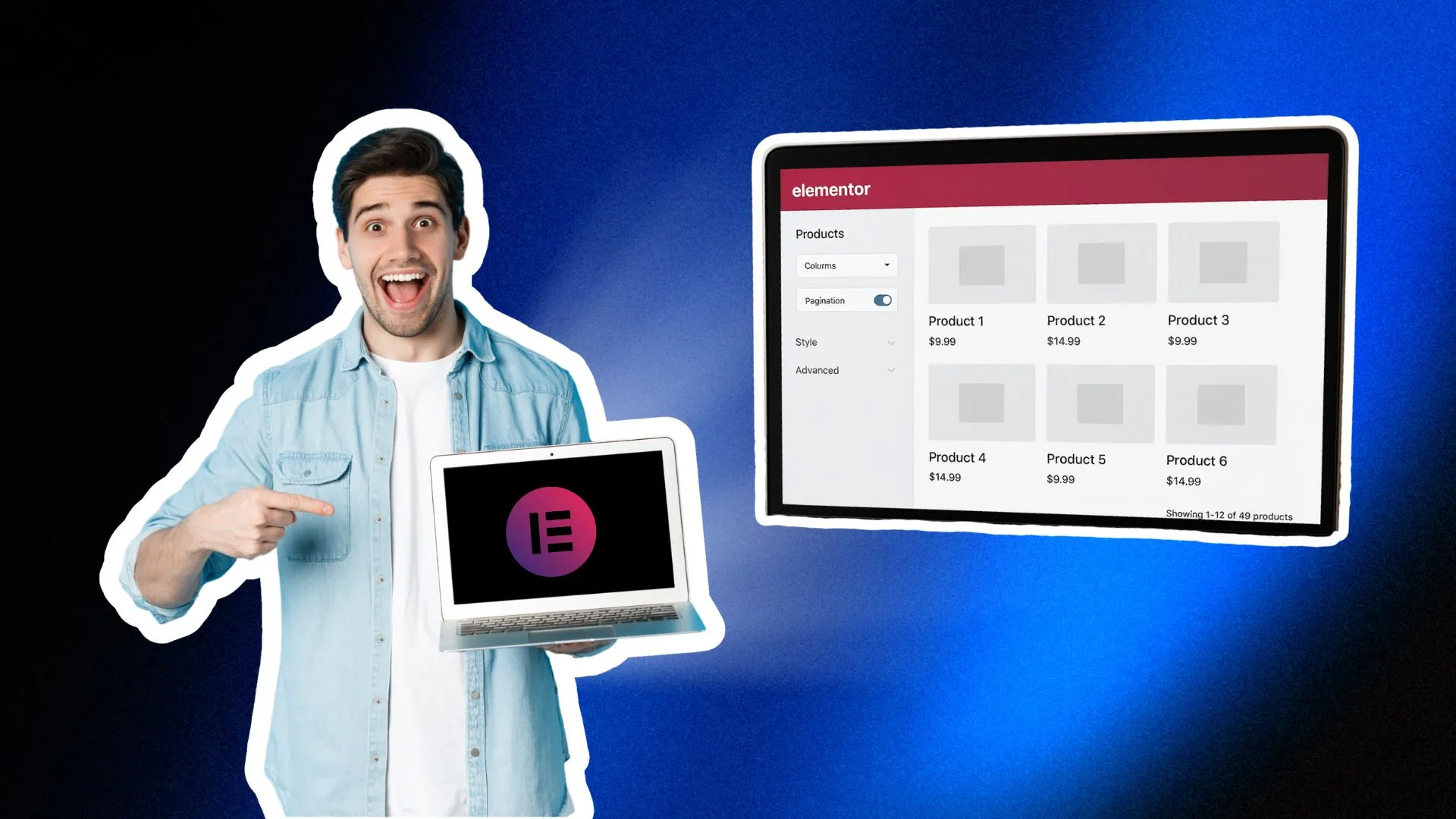 How to Display Product Count with Pagination Detection in Elementor